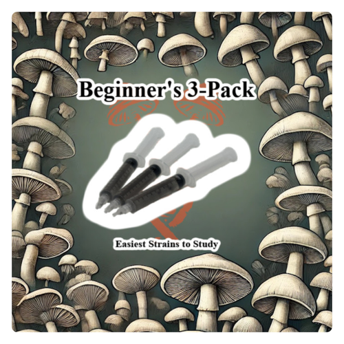 Beginner\'s 3-Pack Spore Syringes