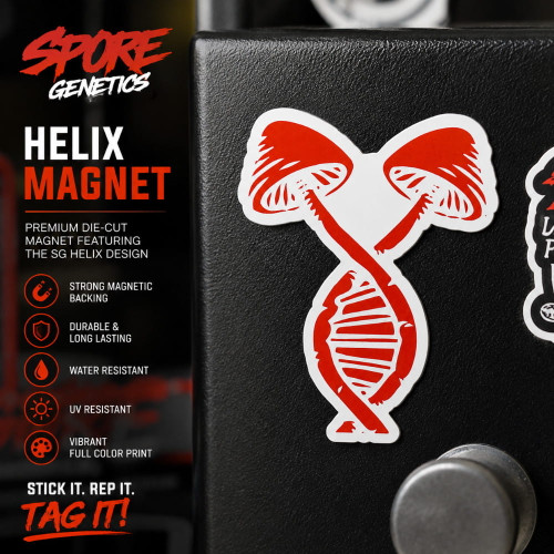Spore Genetics Helix Magnet Lifestyle