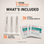 What is included in Golden 3-Pack Spore Syringes