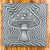 Trippy Mushroom Slate Coaster – Engraved Psychedelic Fungi Design Trippy Mushroom Slate Coaster – Engraved Psychedelic Fungi Design