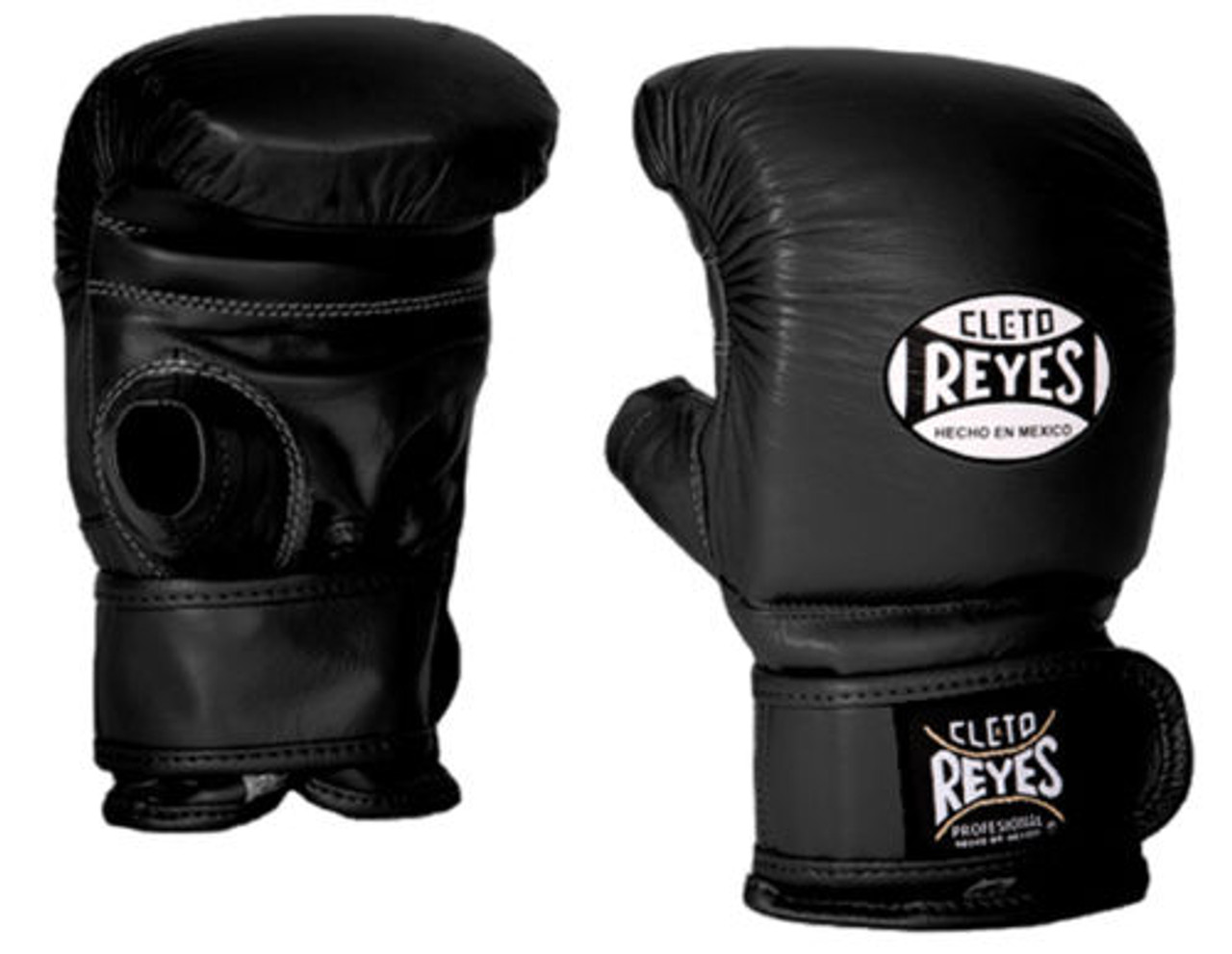 Cleto Reyes Training Gloves with Hook and Loop Closure - Black