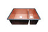 Double Bowl Copper Kitchen Sink: A handcrafted copper kitchen sink that combines practicality with crafted charm as a true showstopper. Custom-made with Artisanal Craftsmanship to be the centerpiece of your kitchen.