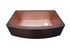 Arched Single Bowl Copper Farmhouse Sink: A handcrafted copper farmhouse sink that transforms spaces with 16-gauge copper and conversation-starting presence. Custom-made with Artisanal Craftsmanship to be the centerpiece of your kitchen or bathroom.