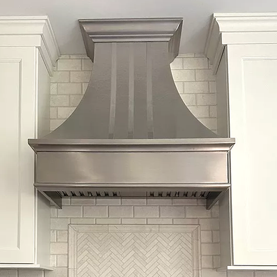 Detroit Custom Range Hood Stainless Steel