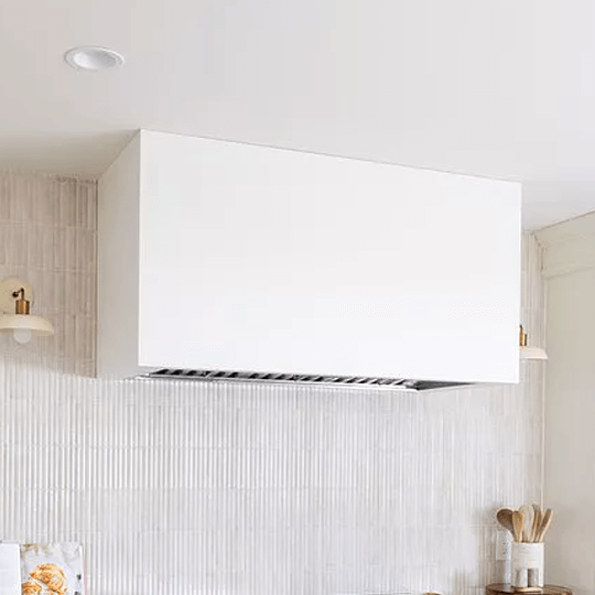 Minneapolis Signal White Custom Range Hood