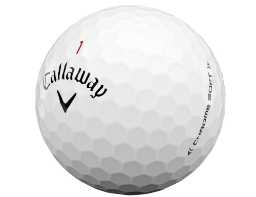 Callaway white Chrome Soft Balls - golf ball product image