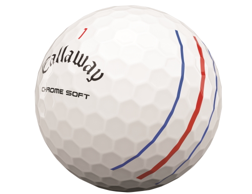 Callaway triple track Chrome Soft Balls - golf ball product image