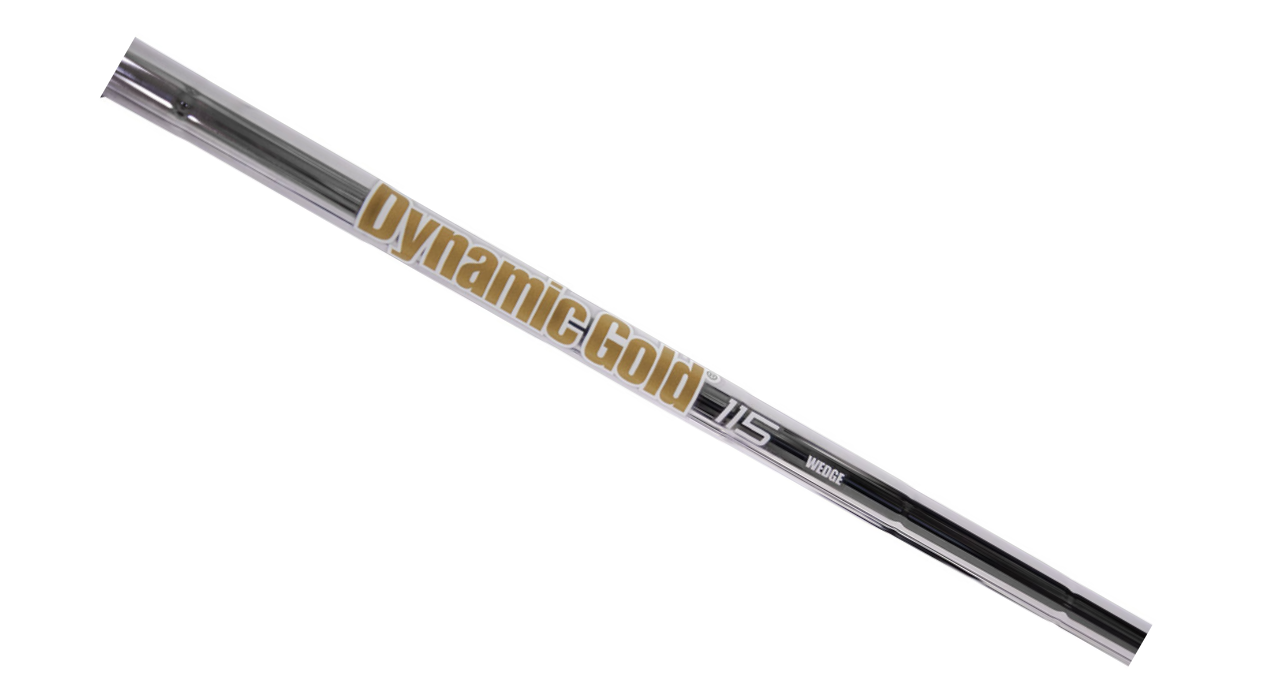 Dynamic Gold 115 Wedge - Cleveland CBX Full-Face Wedge steel shaft
