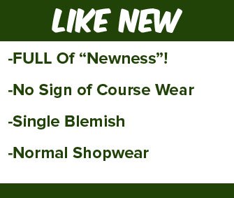 Like New Pre-Owned Golf Club Category Information Image