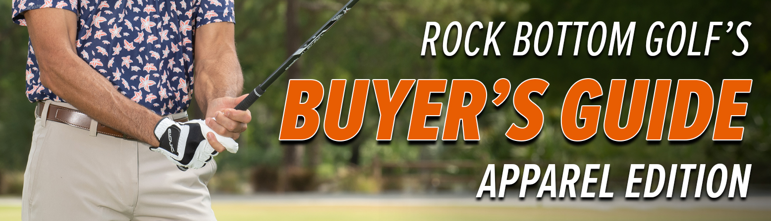 Rock Bottom Golf's Golf Apparel Buyer's Guide - lifestyle header image 1