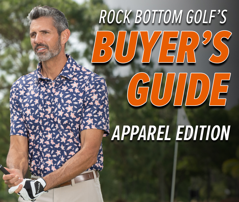 Rock Bottom Golf's Golf Apparel Buyer's Guide - lifestyle buyer guide image