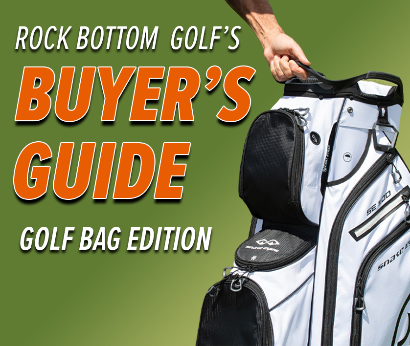 Rock Bottom Golf's Golf Bag Buyer's Guide - lifestyle buyer guide image