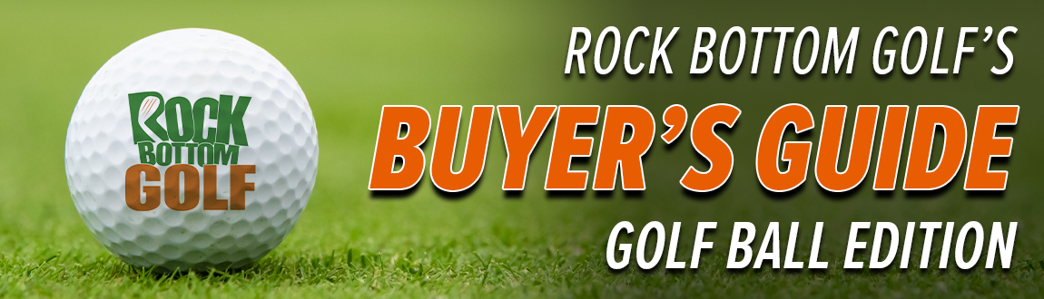 Rock Bottom Golf's Golf Ball Buyer's Guide - lifestyle header image