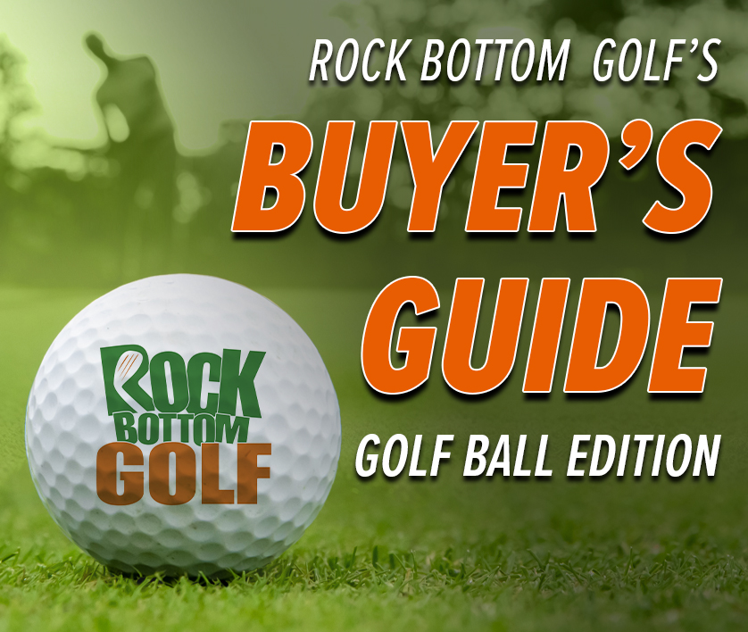 Rock Bottom Golf's Golf Ball Buyer's Guide - lifestyle header image