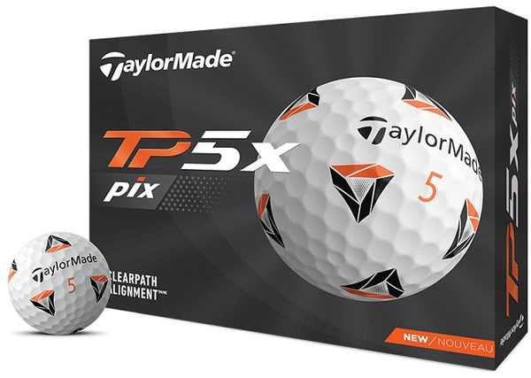 TaylorMade TP5x pix Golf Balls Image