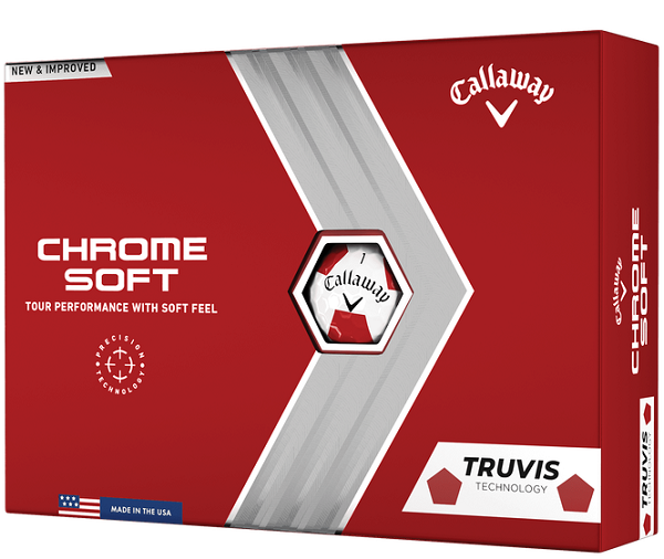 Callaway Chrome Soft Truvis Golf Balls Image