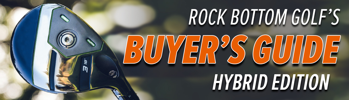 Rock Bottom Golf's Golf Hybrid Club Buyer's Guide - lifestyle header image