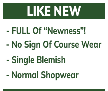 Like New Pre-Owned Golf Club Category Information Image