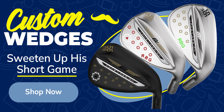 Custom Wedges are a unique gift for Father's Day!