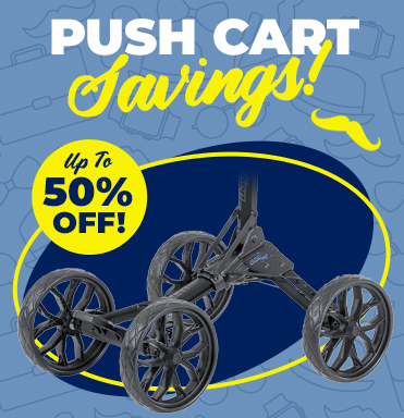 Shop Golf Push Cart Bargains for Dad!