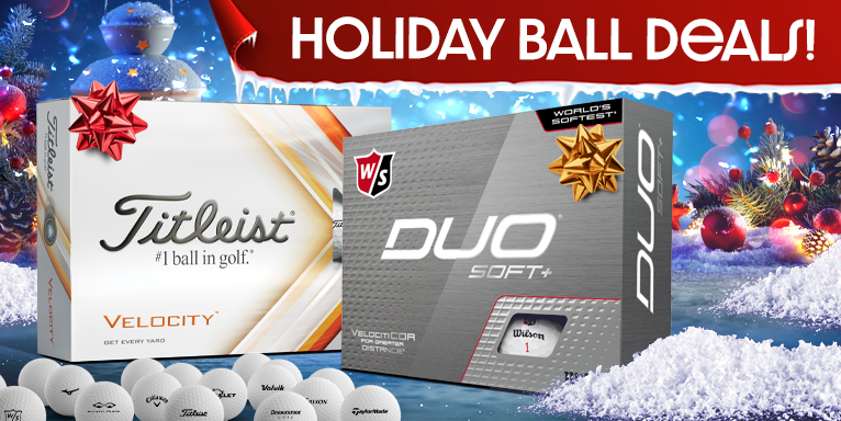 Shop Amazing Holiday Golf Ball Deals!
