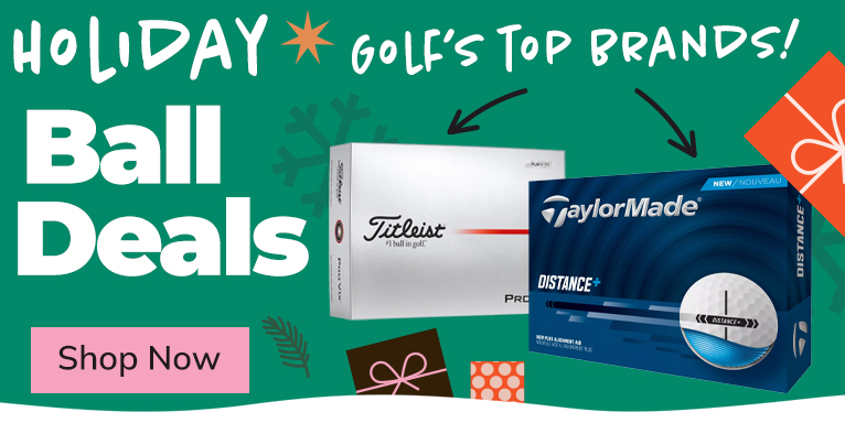 Shop Amazing Holiday Golf Ball Deals!