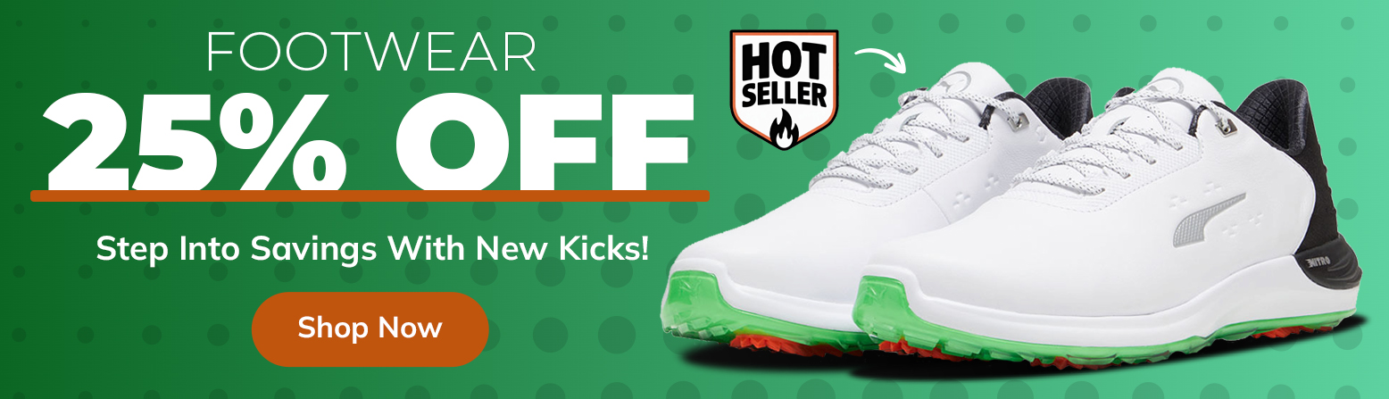 25% Off Golf Shoes & Footwear! Shop Now!