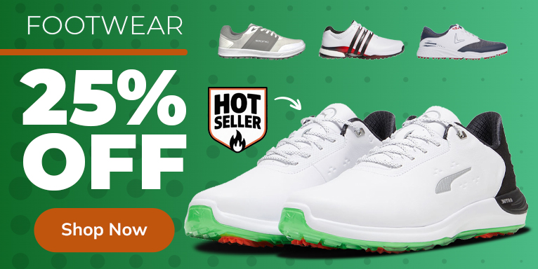 25% Off Golf Shoes & Footwear! Shop Now!