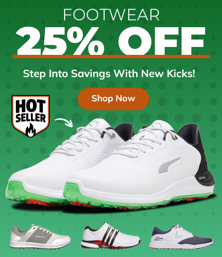 25% Off Golf Shoes & Footwear! Shop Now!