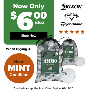 Flash Sale ⚡ $6/Doz Premium Recycled Used Golf Balls - Your Choice! Shop Now!