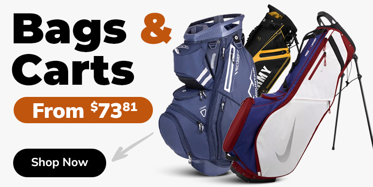 Our Cost Golf Bags & Carts - Save Up To $140! Shop Now!