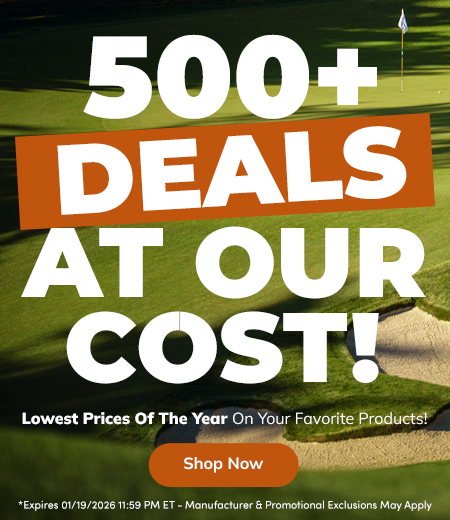 Our Cost Golf Sale! 500+ Items On Clearance! - mobile image