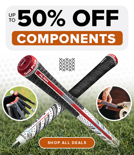 Spring Is Here, Time To Regrip! Save Up To 50% On Golf Club Components! Shop Now!