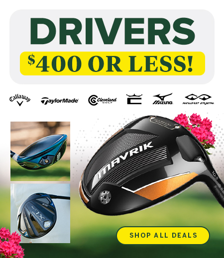 Prior Generation Golf Drivers For $400 Or Less! Shop Now!