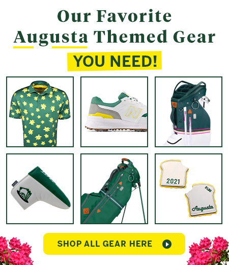 Masters Themed Gear! Discounted Golf Bags, Golf Balls, Golf Clubs And MORE! Shop Now! - mobile image