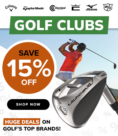 15% Off Golf Clubs! Shop Now!