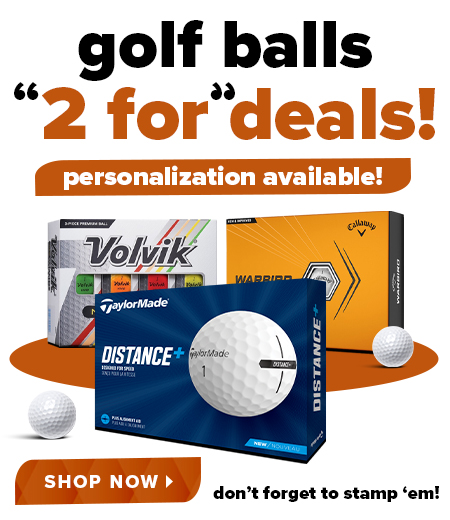 2 For Golf Balls Deals! Personalize Them! Shop Now!