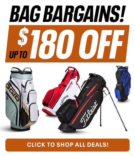 Prior Generation Golf Bag Deals! Save Up To 180! Shop Now!