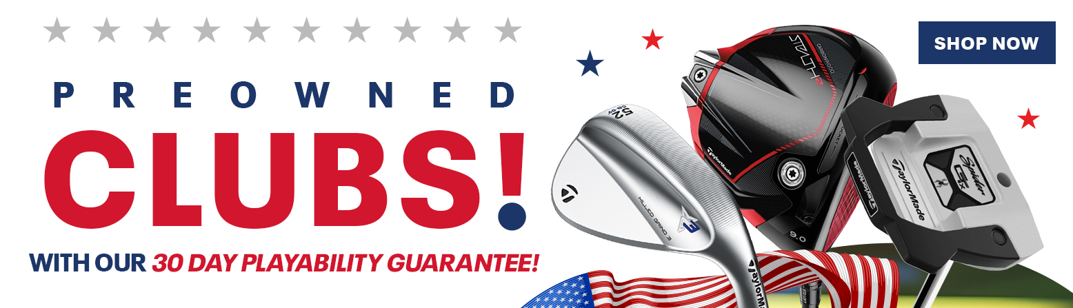 Pre-Owned Golf Club Deals! Shop Now!