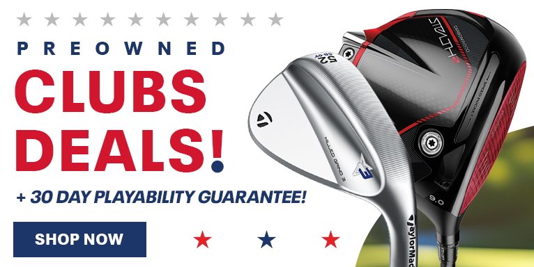 Pre-Owned Golf Club Deals! Shop Now!