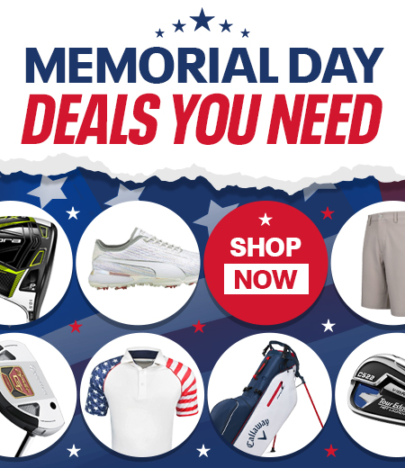 Hot Memorial Day Golf Gear Deals! Shop Now!