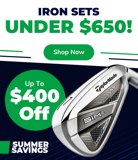 Iron Sets Under $650! Shop Now!