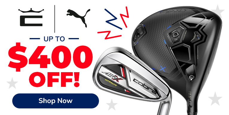 Save Up To $400 On Cobra & Puma Gear! Shop Now!