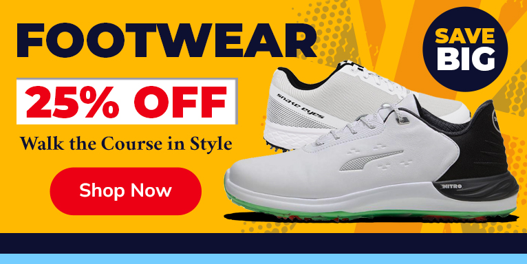 25% Off Golf Shoes And Footwear! Shop Now!