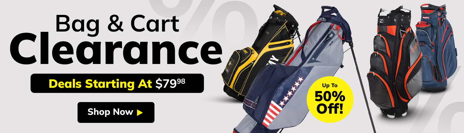Golf Bag Clearance! Shop Now!