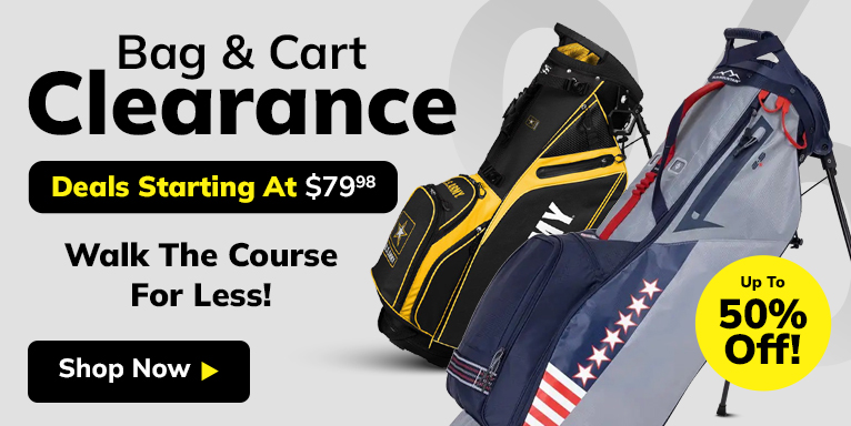 Golf Bag & Cart Clearance! Shop Now!