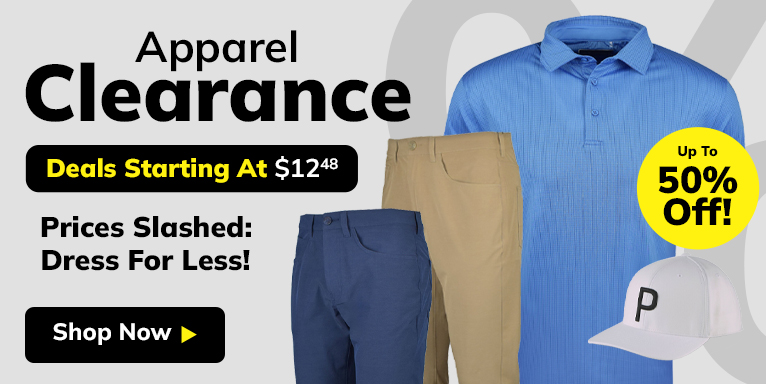 Apparel Clearance! Shop Now!