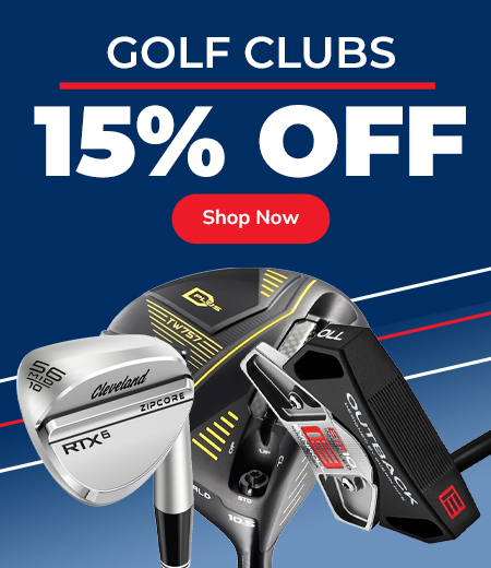 15% Off Golf Clubs! Shop Now!