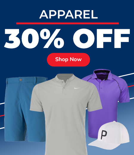 30% Off Apparel! Shop Now!