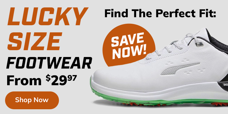 Lucky Size Golf Shoes And Footwear Sale! Save Up To 50%! Shop Now!